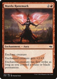 Mardu Runemark (107) - Fate Reforged