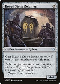 Hewed Stone Retainers (161) - Fate Reforged