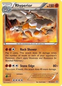 Rhyperior (76/160) - XY - Primal Clash