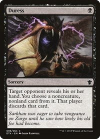 Duress (98) - Dragons of Tarkir