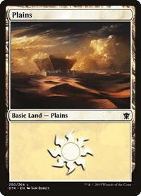 Plains 250 (250) - Dragons of Tarkir