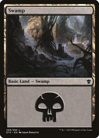 Swamp 258 (258) - Dragons of Tarkir