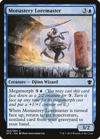 Monastery Loremaster (63) - Dragons of Tarkir