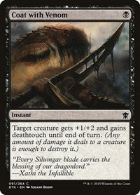 Coat with Venom (91) - Dragons of Tarkir