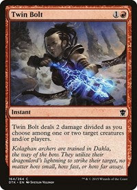 Twin Bolt (164) - Dragons of Tarkir
