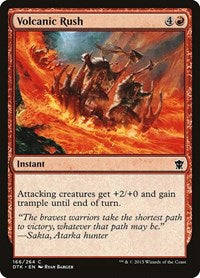 Volcanic Rush (166) - Dragons of Tarkir