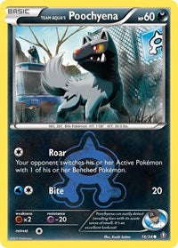 Team Aqua's Poochyena (16/34) - Double Crisis