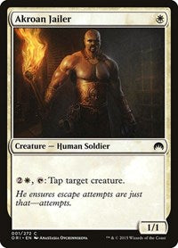 Akroan Jailer (1) - Magic Origins