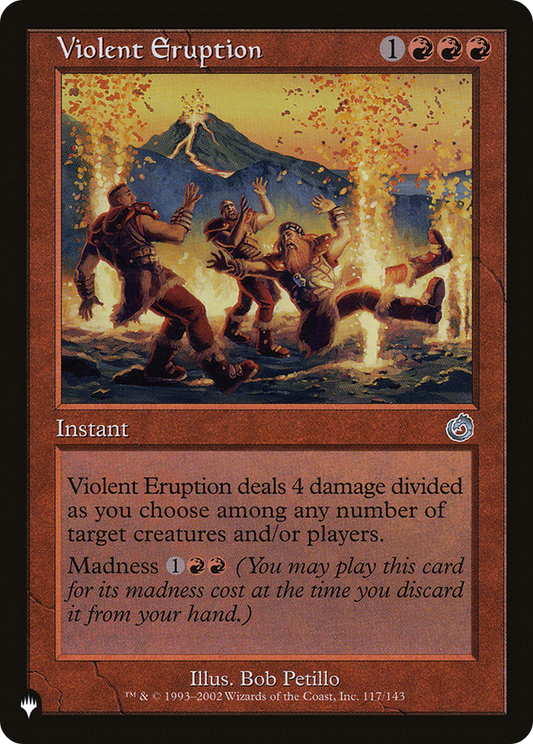 Violent Eruption [The List Reprints]