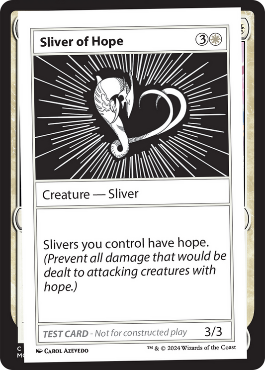 Sliver of Hope [Mystery Booster 2 Playtest Cards]