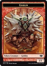 Goblin (010) // Spider (014) Double-Sided Token [Modern Horizons Tokens]