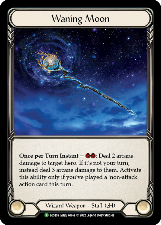 Waning Moon [LGS109] (Promo)  Cold Foil