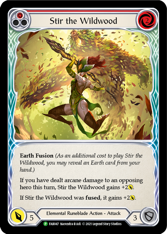 Stir the Wildwood [FAB047] (Promo)  Rainbow Foil