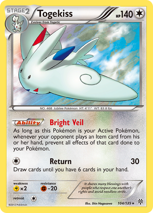 Togekiss (104/135) [Black & White: Plasma Storm]