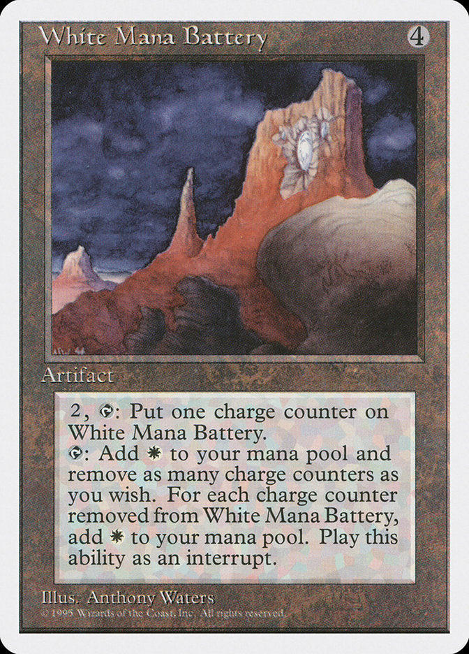 White Mana Battery [Fourth Edition]