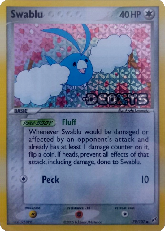 Swablu (79/107) (Stamped) [EX: Deoxys]