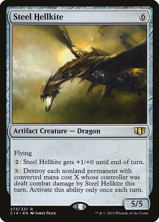 Steel Hellkite [Commander 2014]