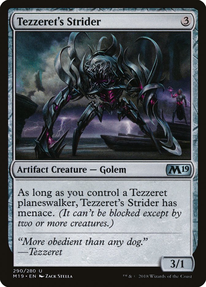 Tezzeret's Strider [Core Set 2019]