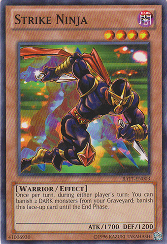 Strike Ninja [BATT-EN003] Starfoil Rare