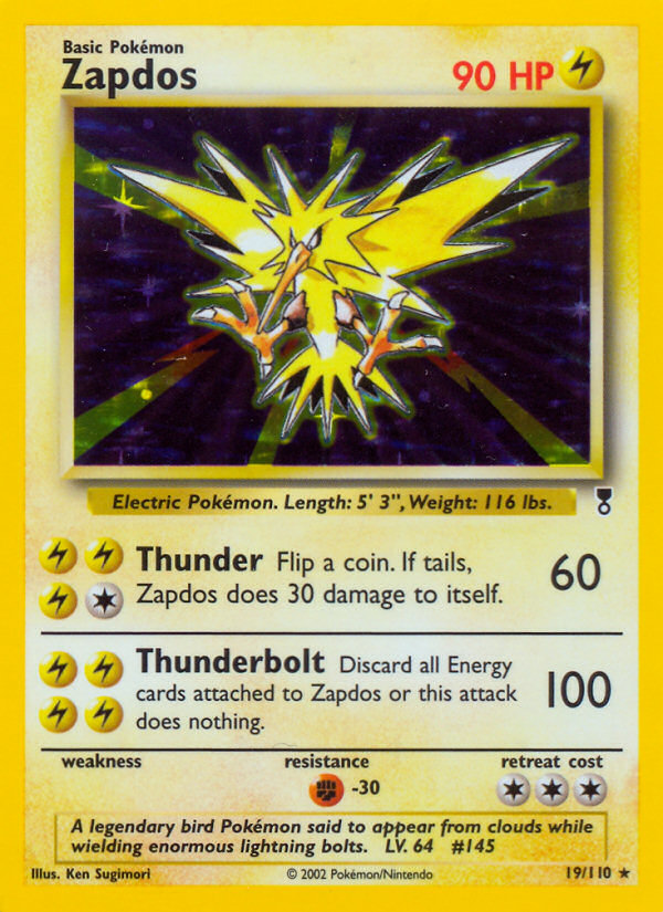 Zapdos (19/110) [Legendary Collection]