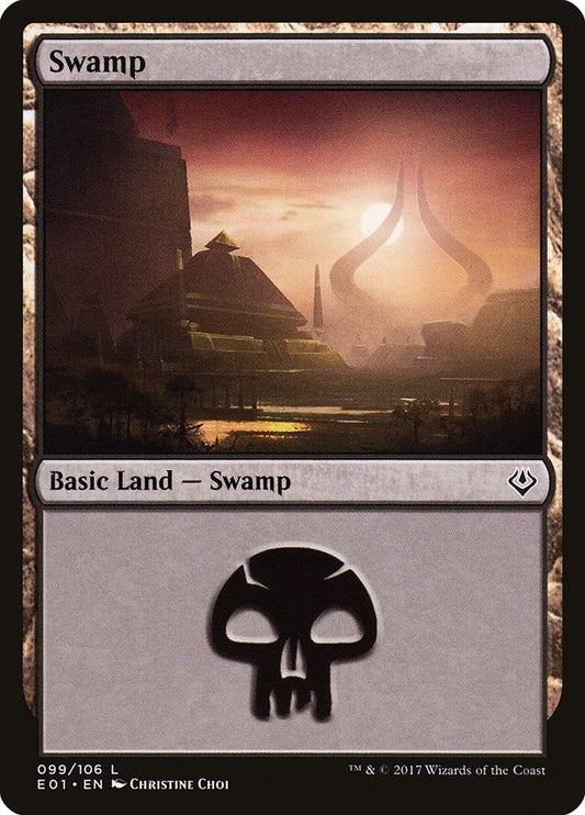 Swamp (99) [Archenemy: Nicol Bolas]