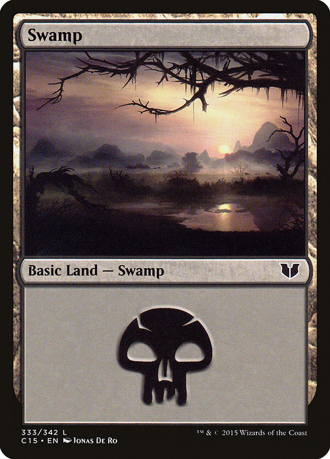 Swamp (333) [Commander 2015]