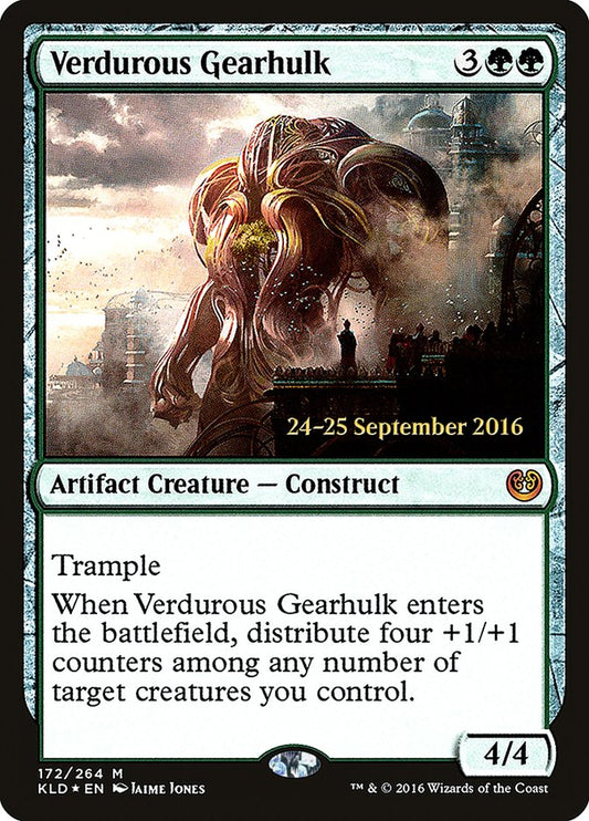 Verdurous Gearhulk [Kaladesh Prerelease Promos]