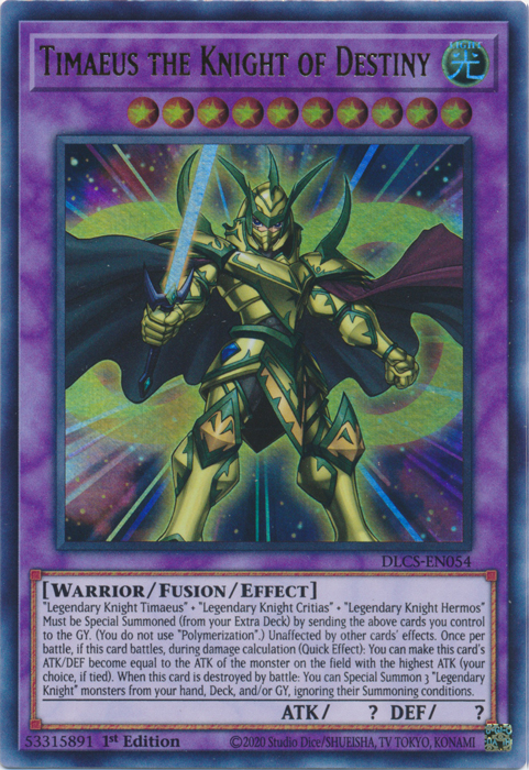 Timaeus the Knight of Destiny [DLCS-EN054] Ultra Rare