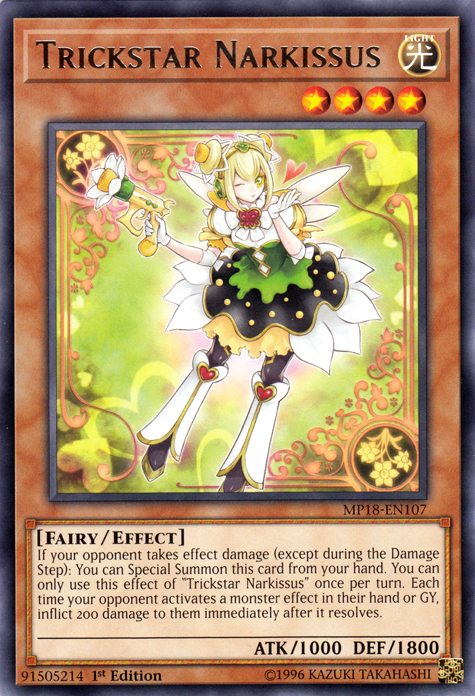 Trickstar Narkissus [MP18-EN107] Rare