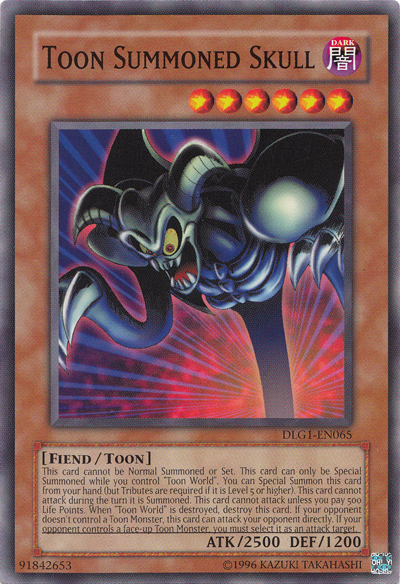 Toon Summoned Skull [DLG1-EN065] Common