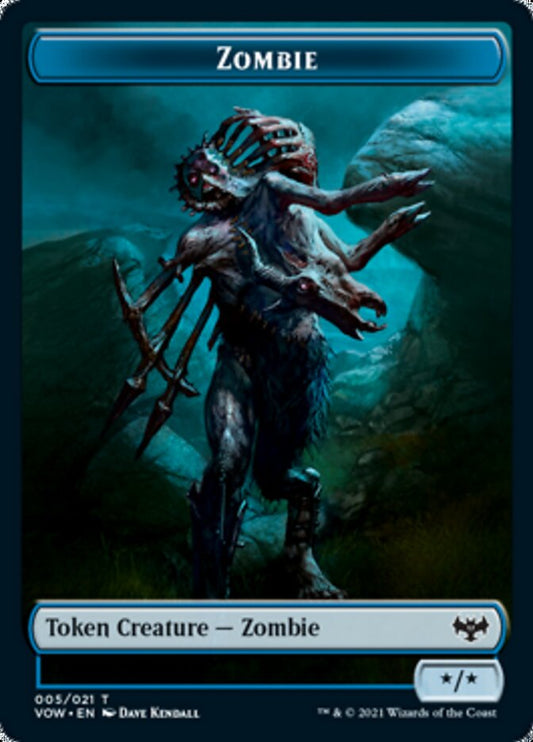 Zombie Token (005) [Innistrad: Crimson Vow Tokens]