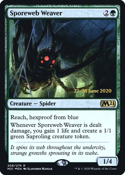 Sporeweb Weaver [Core Set 2021 Prerelease Promos]