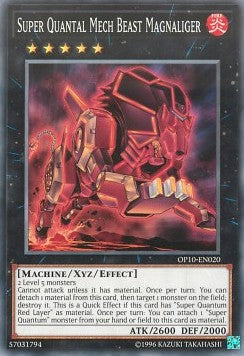 Super Quantal Mech Beast Magnaliger [OP10-EN020] Common