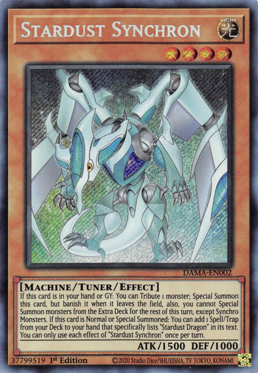 Stardust Synchron [DAMA-EN002] Secret Rare