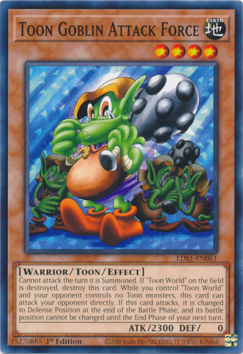 Toon Goblin Attack Force [LDS1-EN061] Common