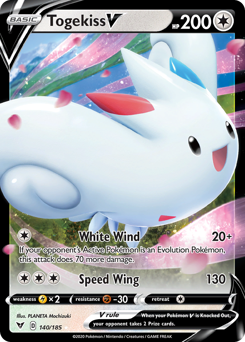 Togekiss V (140/185) [Sword & Shield: Vivid Voltage]