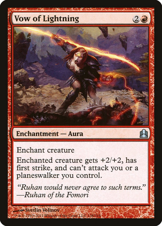 Vow of Lightning [Commander 2011]