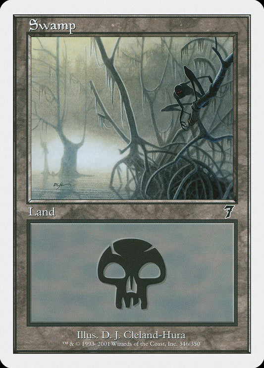 Swamp (346) [Seventh Edition]