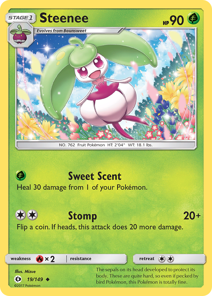 Steenee (19/149) [Sun & Moon: Base Set]