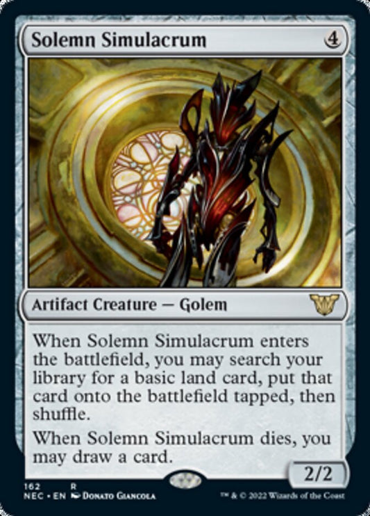 Solemn Simulacrum [Kamigawa: Neon Dynasty Commander]