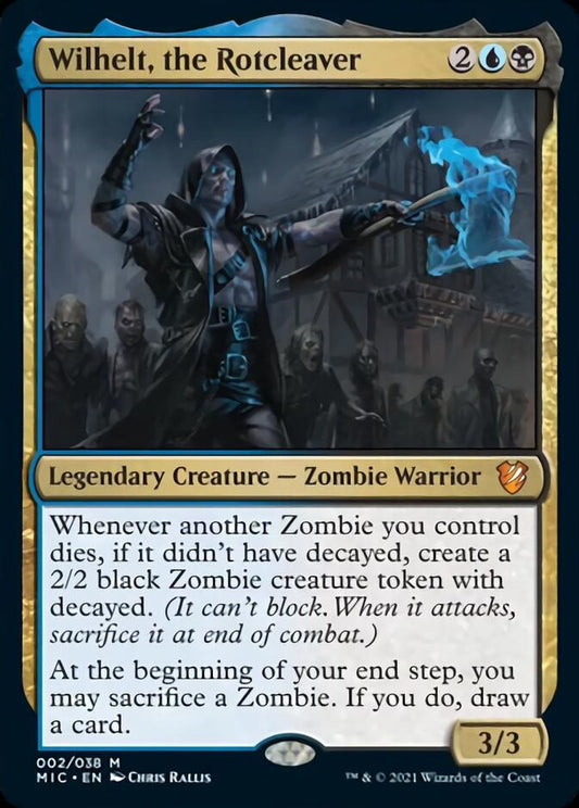 Wilhelt, the Rotcleaver [Innistrad: Midnight Hunt Commander]