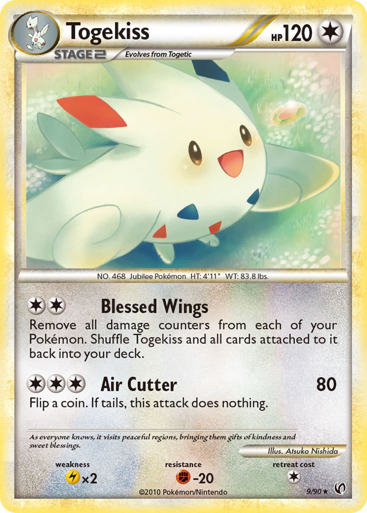 Togekiss (9/90) [HeartGold & SoulSilver: Undaunted]