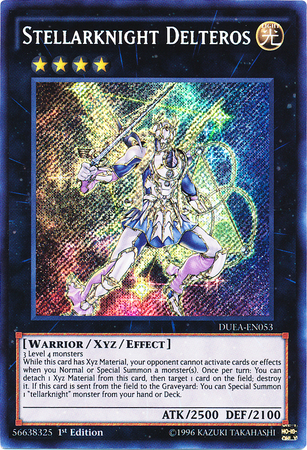 Stellarknight Delteros [DUEA-EN053] Secret Rare