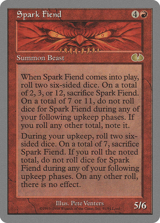 Spark Fiend [Unglued]