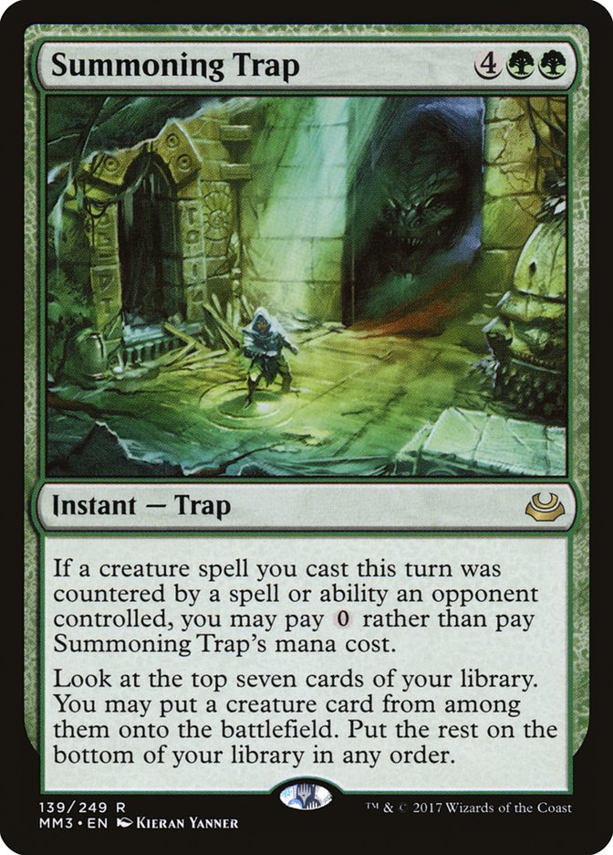 Summoning Trap [Modern Masters 2017]