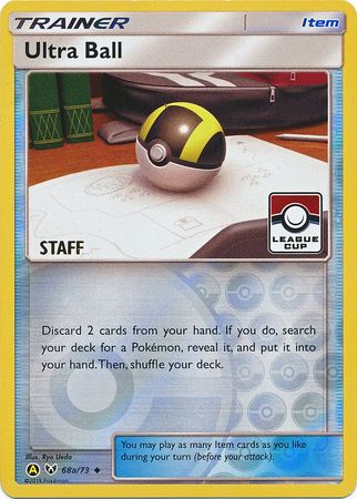 Ultra Ball (68a/73) (League Promo Staff) [Sun & Moon: Shining Legends]