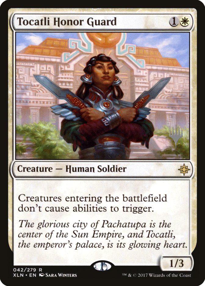 Tocatli Honor Guard (Promo Pack) [Ixalan Promos]