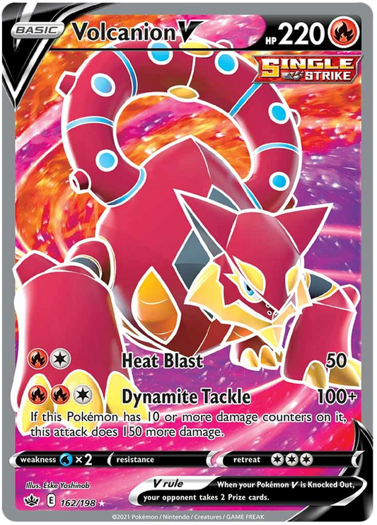 Volcanion V (162/198) [Sword & Shield: Chilling Reign]