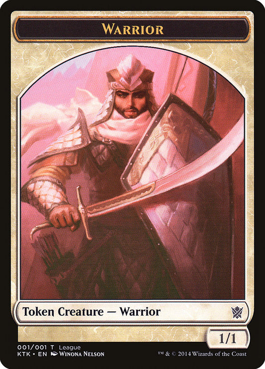 Warrior Token [League Tokens 2014]