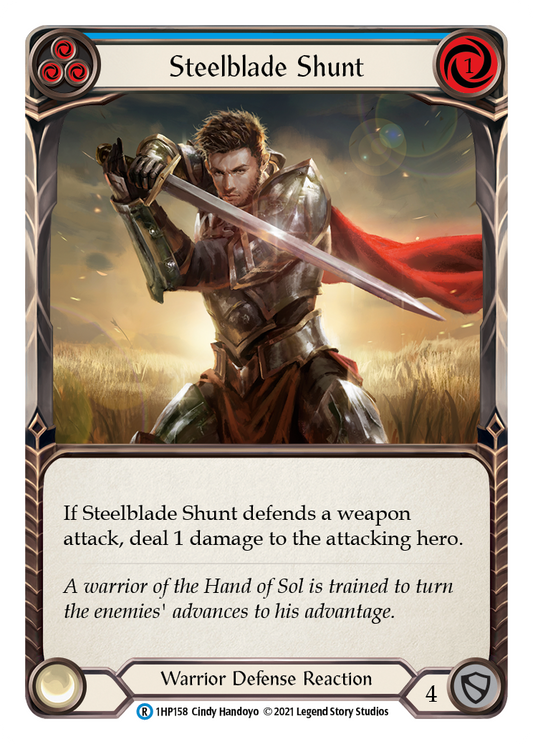 Steelblade Shunt (Blue) [1HP158] (History Pack 1)